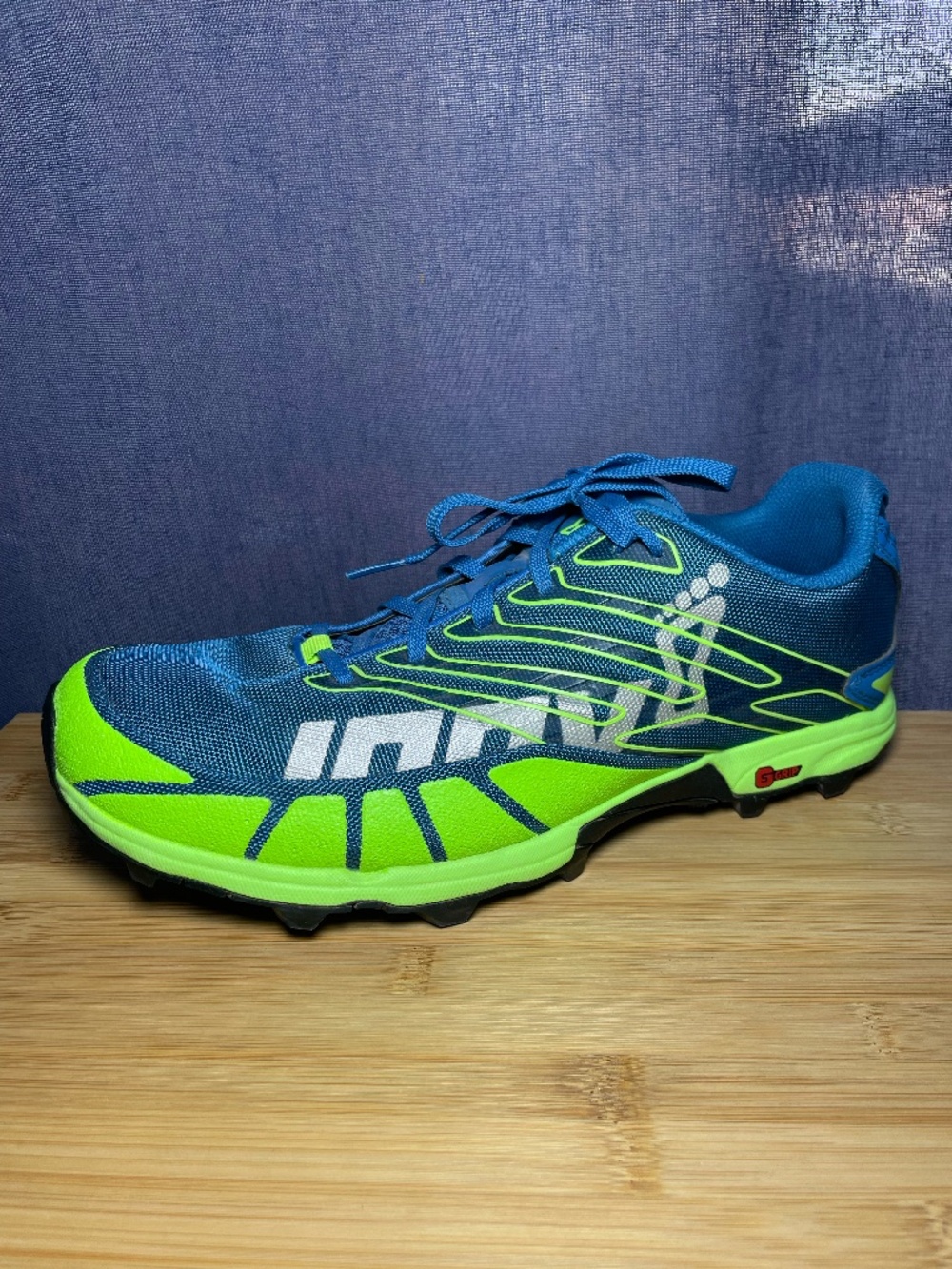 Inov-8 X-Talon 255 Trail Running Shoes Hiking Mud Running Men's Sz 11 Blue Green